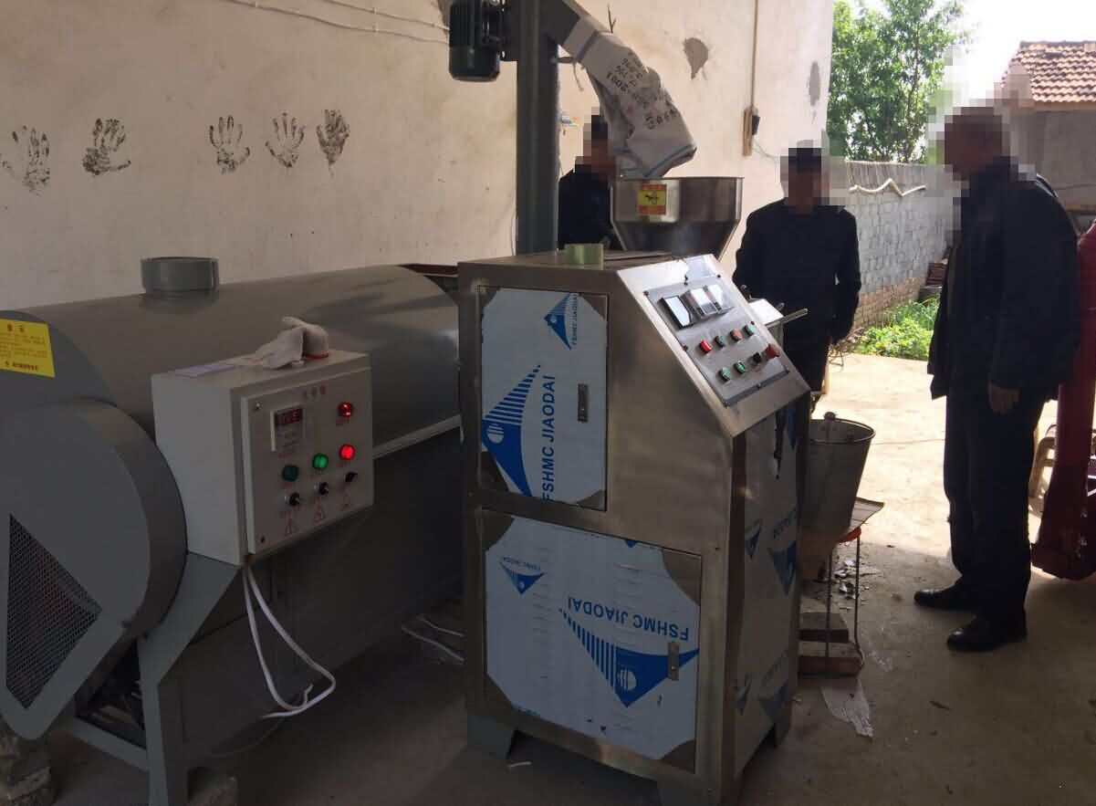 炒貨機、提升機、榨油機